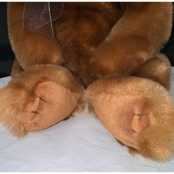 TY Yesterbear Teddy Bear 1999 Brown 18" Stuffed Animal Plush Toy Vintage - Picture 4 of 12